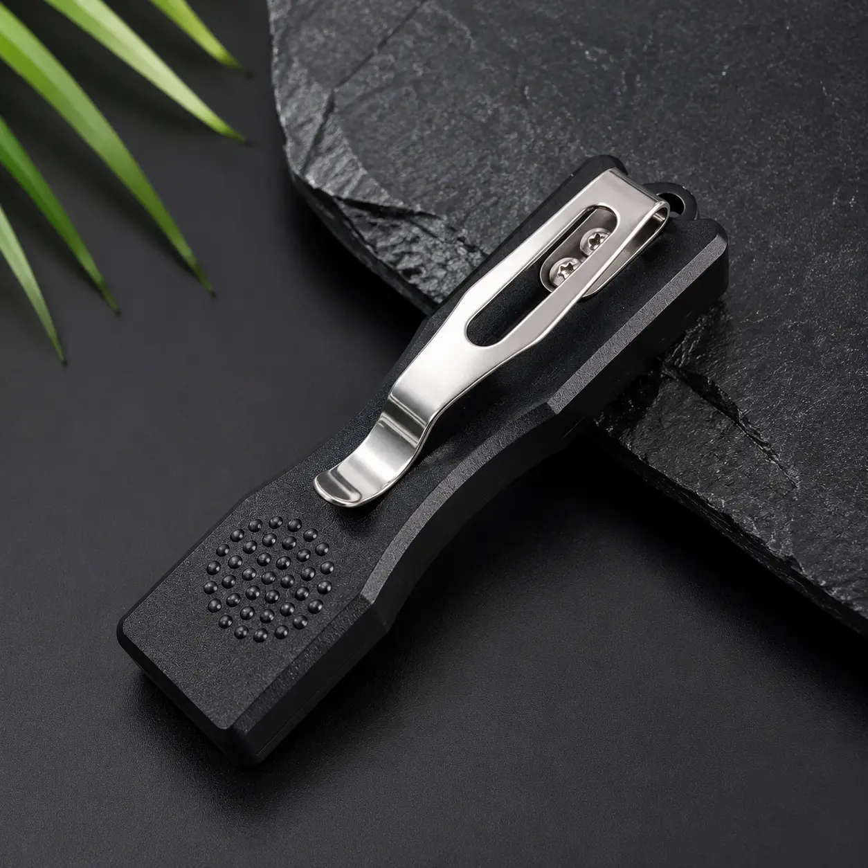 Compact mini knife, portable pocket knife, fruit peeler knife, with pocket clip, high-quality knife