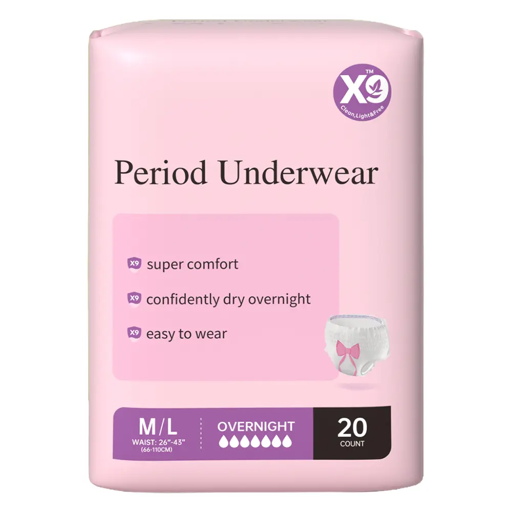 X9 Disposable Period Panties, High Waisted Leakproof Underwear for Heavy Flow, Postpartum & Maternity Care, Disposable Postpartum Underwears, Postpartum Maternity Panty