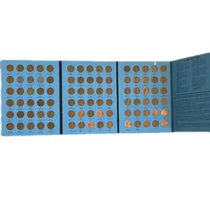 1941-1974 P-D-S Lincoln Cent Set in Whitman Folder Completely Filled