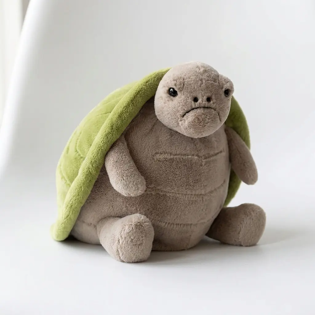 JELLYCAT Timmy Turtle Plush Stuffed Animal – Ultra Soft Grumpy Turtle Companion for Collectors & Cozy Home Décor