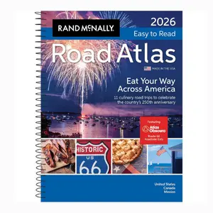 2026 Rand McNally Easy to Read Midsize Road Atlas