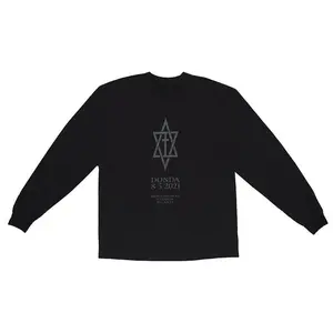 Kanye West DONDA August 5 Listening Event L/S T-shirt Black (men) by StockX