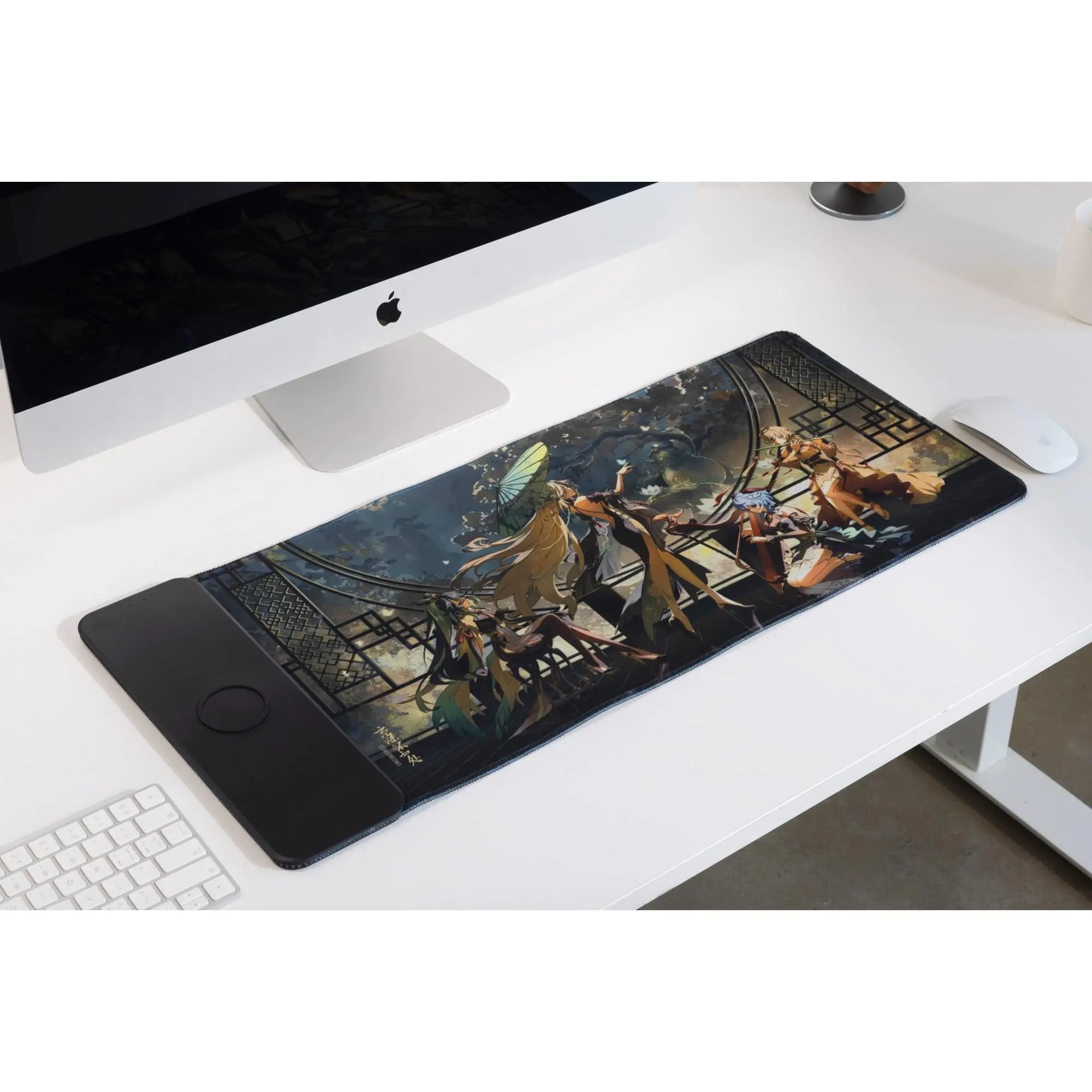 Wireless Charger Mousepad - Liyue Concert, Genshin Impact