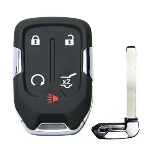 GMC Terrain Smart Key Fob, 2018-2021 Model, 5B Buttons with Hatch & Remote Start, FCC# HYQ1AA-13584502, Car Key Accessory