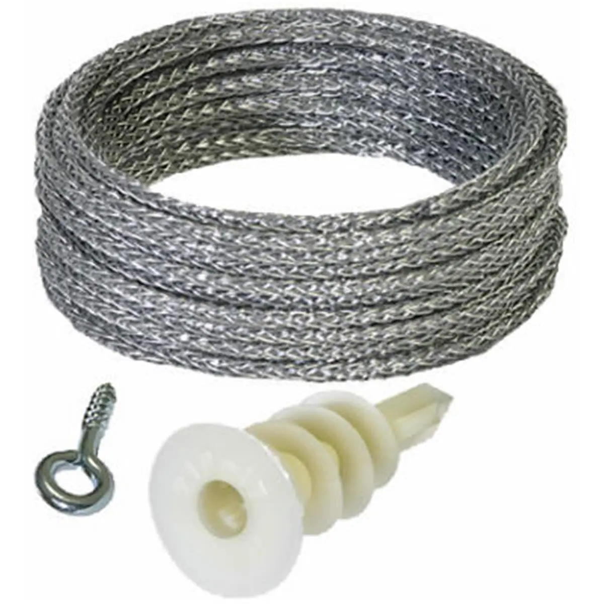 212 MAIN Heavy Duty Hangable Photo Hanging Set (122204) - Extra Security, Includes Hangers, Picture Wire, Screw Eyes, Braided Sailing & Water Sports Wire, Wall Hanging, Nautical, Braided Wire