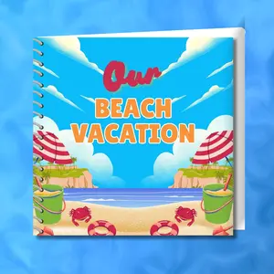 Beach Vacation Travel Scrapbook Edition 4 | Design Your Own Photo Layouts