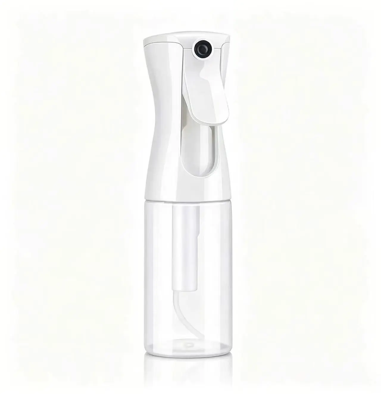 200ml Continuous Ultra Fine Mist Spray Bottle, Reusable Water Mister for Curly Hair Styling, Skin Care, Household Cleaning, Plants, Pets, Salon & Essential Oil