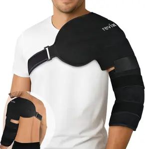 REVIX Arm Ice Pack Wrap for Pitchers – Shoulder and Elbow Ice Pack Reusable Cold Therapy Wrap for Baseball Pitcher