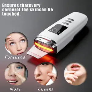 Ultrasonic Beauty Scraper, Electric Face Cleanser, Blackhead Remover, Acne/pimple/pore Cleaning, Professional Skincare Device