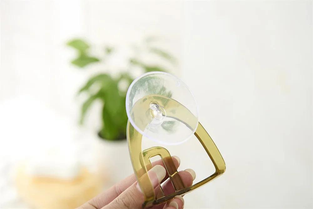 Kitchen Suction Cup Sink Drain Rack Plastic Sponge Holder Sponge Storage Rack Sink Stand Holder Organizer Kitchen Accessories