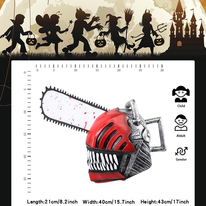 Scary Electric sawman mask