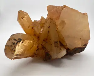 Golden Healer & Tangerine Quartz clusters