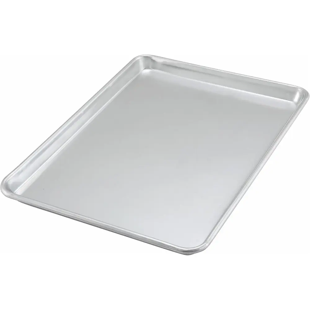 Durable Commercial-Grade 20 Gauge 1/2 Size Aluminum Baking Tray, High-Quality Kitchenware Bakeware