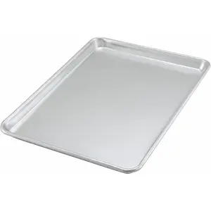 Commercial-Grade Aluminum Sheet Pan, 20 Gauge, 1/2 Size