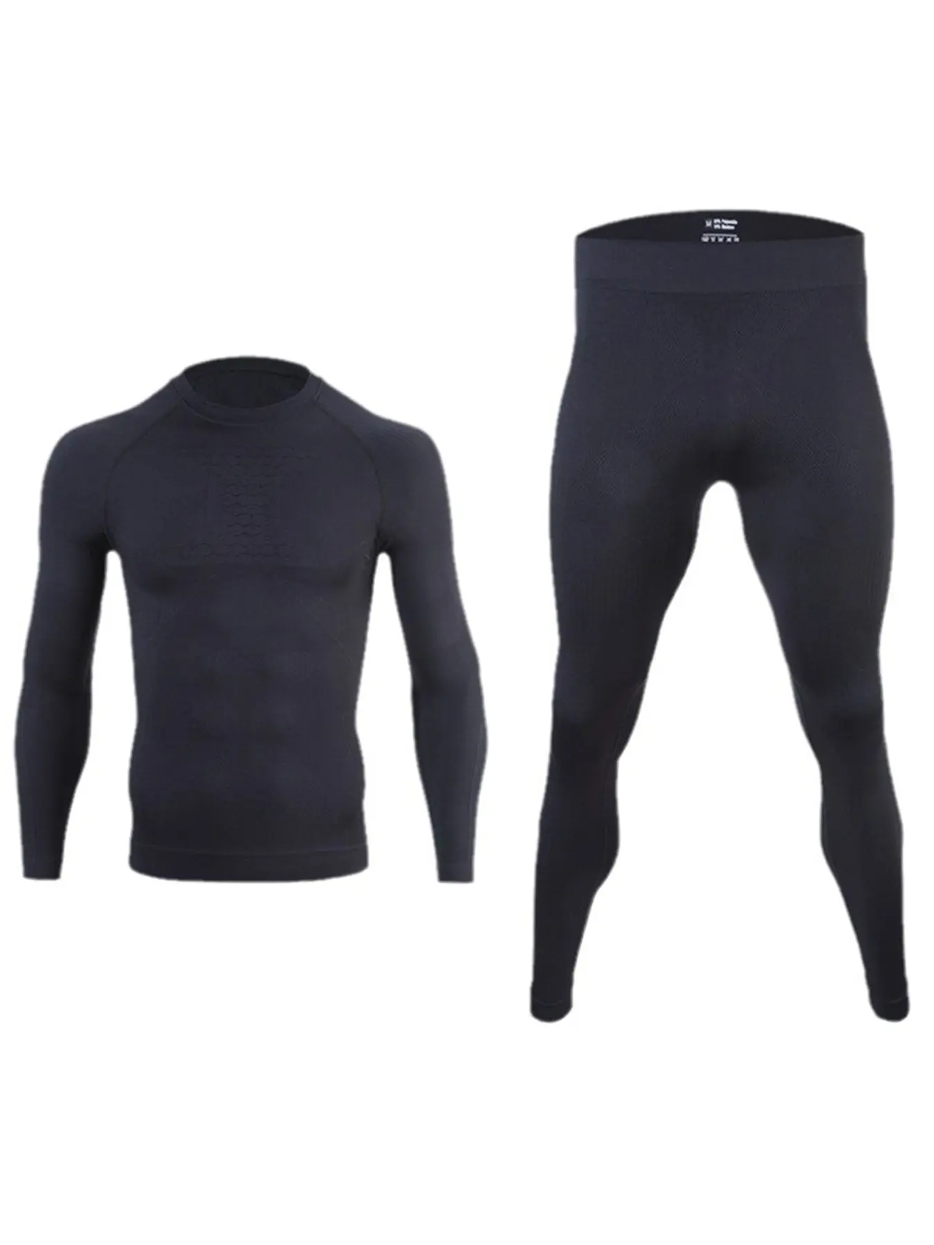 Mens Thermal Underwear Top and Bottom Sets Long Johns Warm Base Layer for Cold Weather