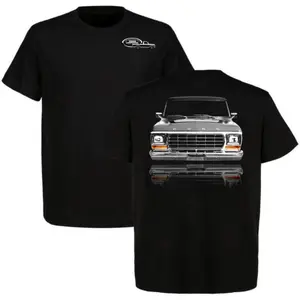 Classic Ford F100 Pickup Truck T-Shirt – Vintage Automotive Graphic Tee, Full-Color Car Lover Shirt, Unisex Ultra Cotton Tee, Retro Streetwear Style