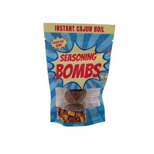 Birria Queen Instant Cajun Boil Seasoning Bombs 3.1 Ounce Bag