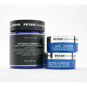 Peter Thomas Roth Retinol Fusion PM Jumbo Body Treatment & Eye Patches