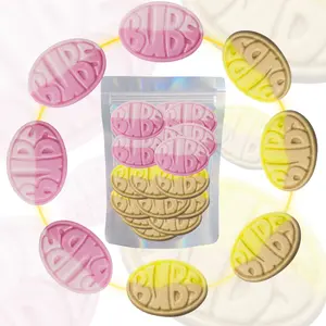 Murray Hill Co. Sweet Pack – Swedish Bubs Candy Banana Foam Ovals & Strawberry Pomegranate Ovals Snack Bonbon Protein Salt Fruity Sugar Perfume Bites