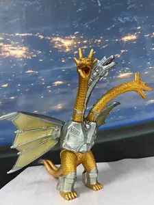 Mechanical Three-Headed Two-Tailed Dragon Desk Ornament, Multi-Movable Bookshelf Decor, Birthday Gift, Festival Present