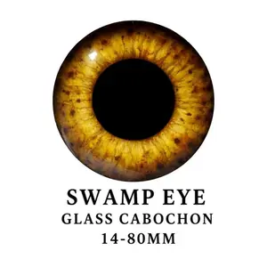 Swamp Eye - glass cabochon 14-50 mm