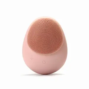 Extra-Gentle Smooth Electric Silicone Ultrasonic Facial Cleansing Brush Face Brushes for Cleansing Home Use Skin Care Tool