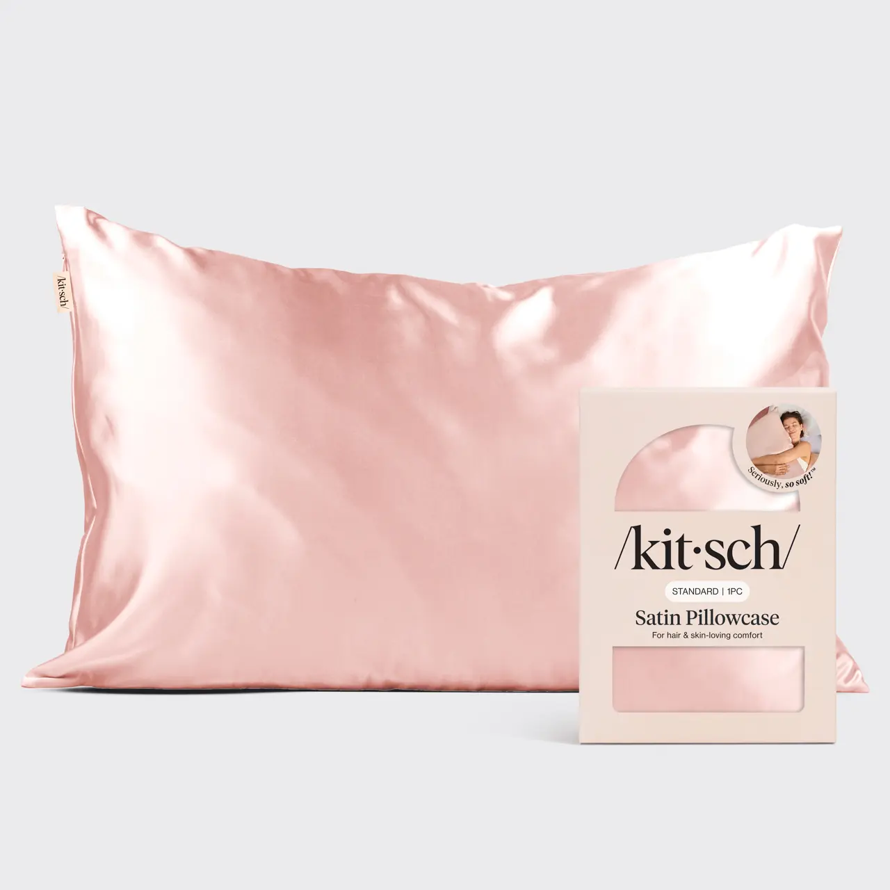 Satin Pillowcase - Blush
