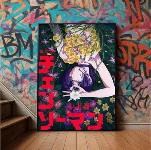 [Sale Off Up To 50%] [Unframe] Chainsaw Man 2025 Movie Poster – Reze Arc Anime Wall Art, Anime Movie 2025