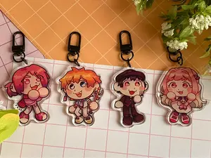 Hanako kun Acrylic Keychain, Kawaii Keychain