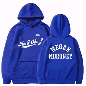 Megan Moroney Am I Okay 2 Sided Graphic Hoodie Pullover Hooded Sweatshirt Tops Trendy for Women for Men, Perfect Gift