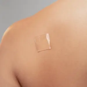 Ogee Medical Grade Silicone Scar Strip 1" x 1" 14 Units Non-Invasive Solution for Keloids & Hypertrophic Scars Self-Adhering (BBL & Lipo)