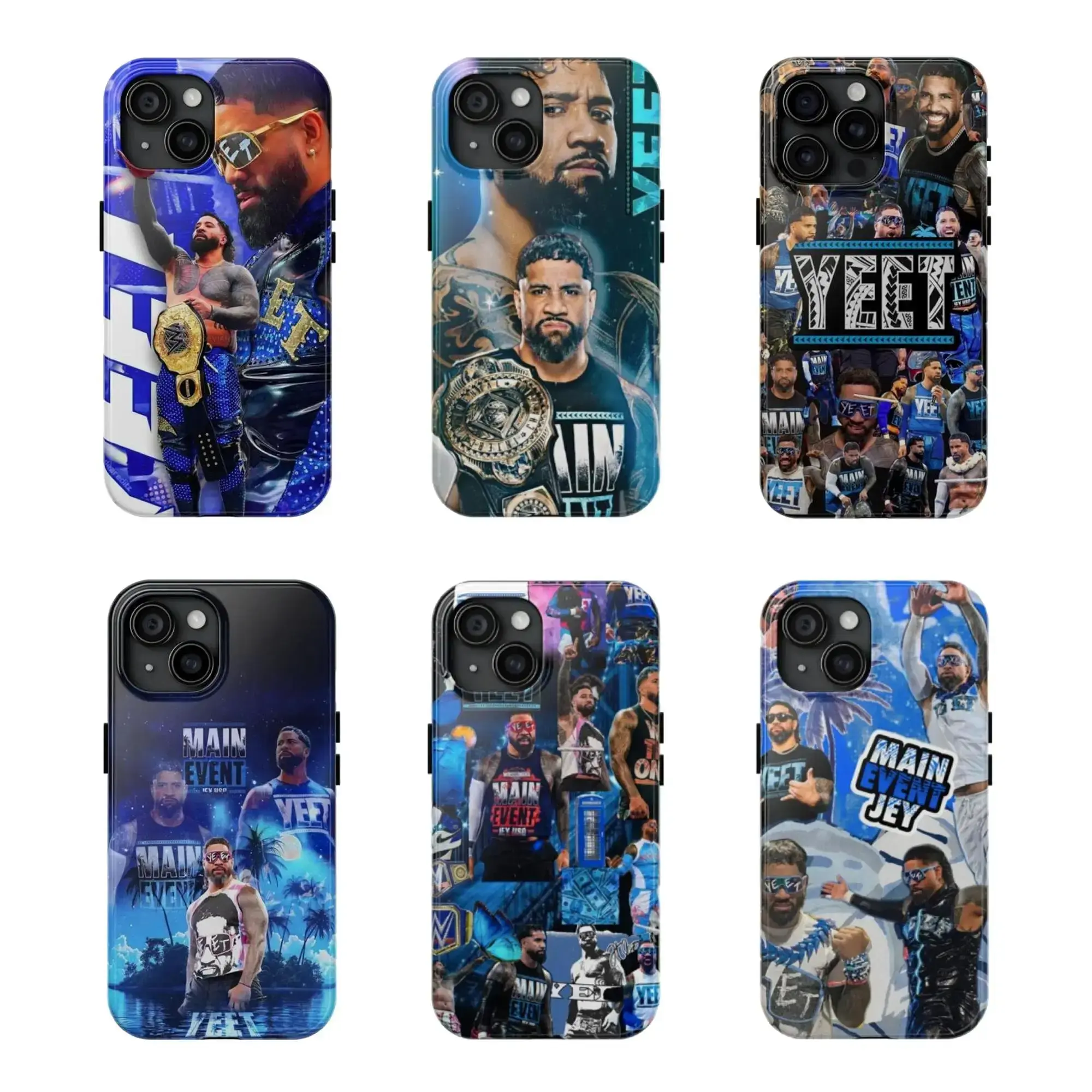 Jey Uso & Jimmy Uso WWE Yeet Tough Phone Case, Suitable for iPhone 17-11 Pro Max
