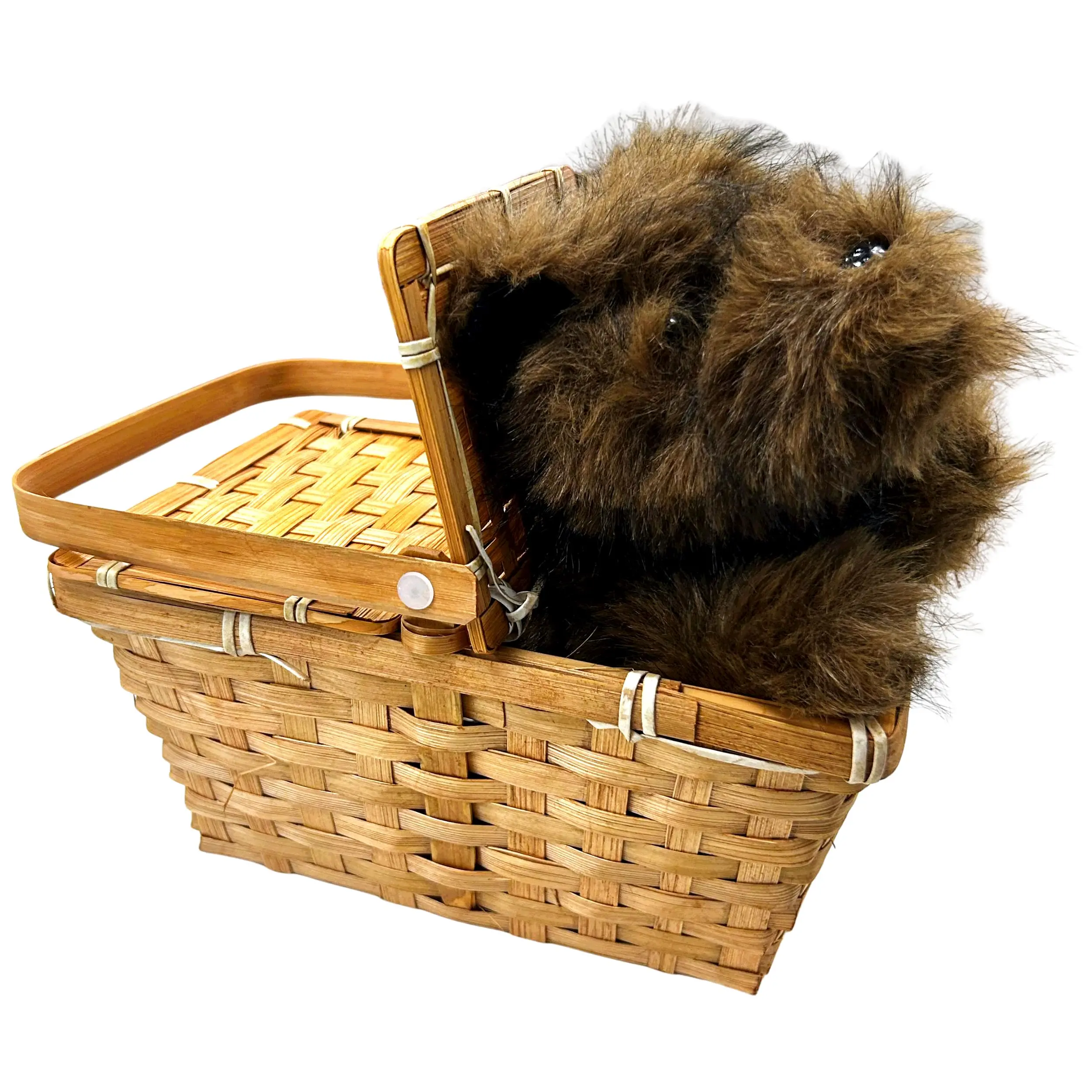Toto in a Basket Adult Halloween Costume Accessory Storybook Character Prop