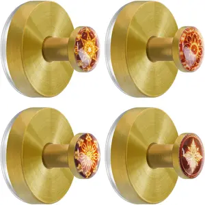 4Pack Suction Cup Hooks, No-Drill Stainless  Shower Suction Hooks for  up to 12lbs, Suction Cup Hooks for Inside Shower for Bathroom, Kitchen, Glass, Tile to Hang Towels, Robes,