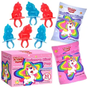 Unicorn 30 Pack Candy - Individually Wrapped Candy for Kids, Adults, Classroom & Pinata - Unicorn Party Favors for Birthday Decorations Snack Bonbon