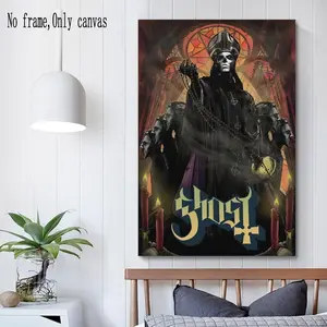 1pc Destiny Poster Canvas, New Album Music Poster, Stage Ghost Poster Canvas, Art Wall Decor, Unique Gift Creative Idea, Art Wall Decoration