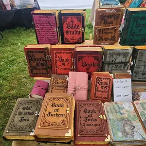 Custom small leather journal