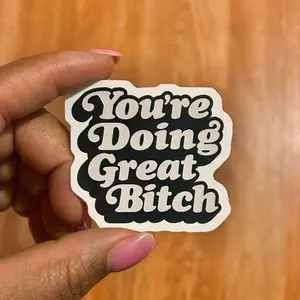Encouragement Themed Stickers, Office Stationery Labels for Computers & Office Equipment Use