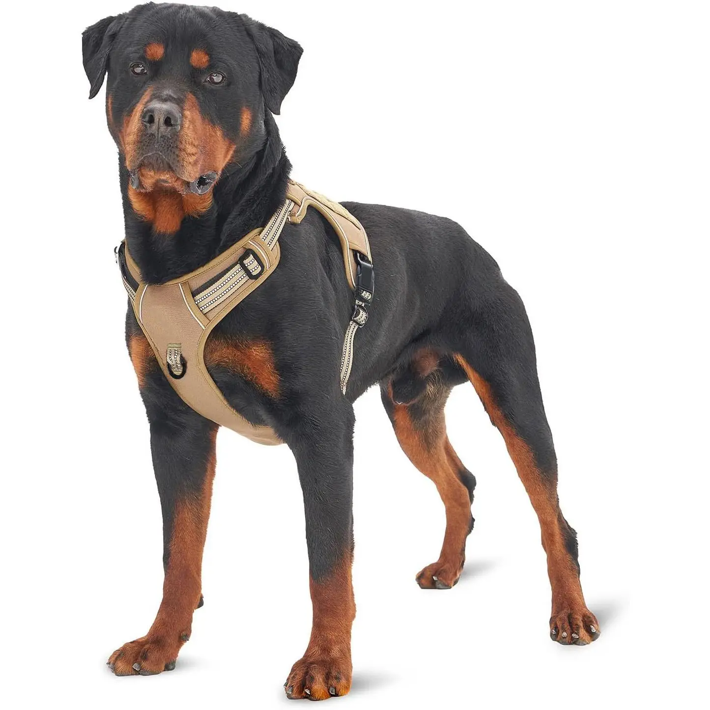 Dog Tactical Harness, Durable Military-style Vest with Reflective Straps & Secure Control Handle, Perfect for Training, Working & Service Dogs, Pet Ge