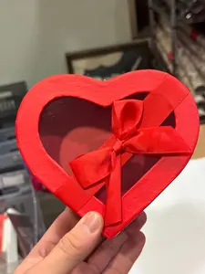 Various Sized Red Heart Box
