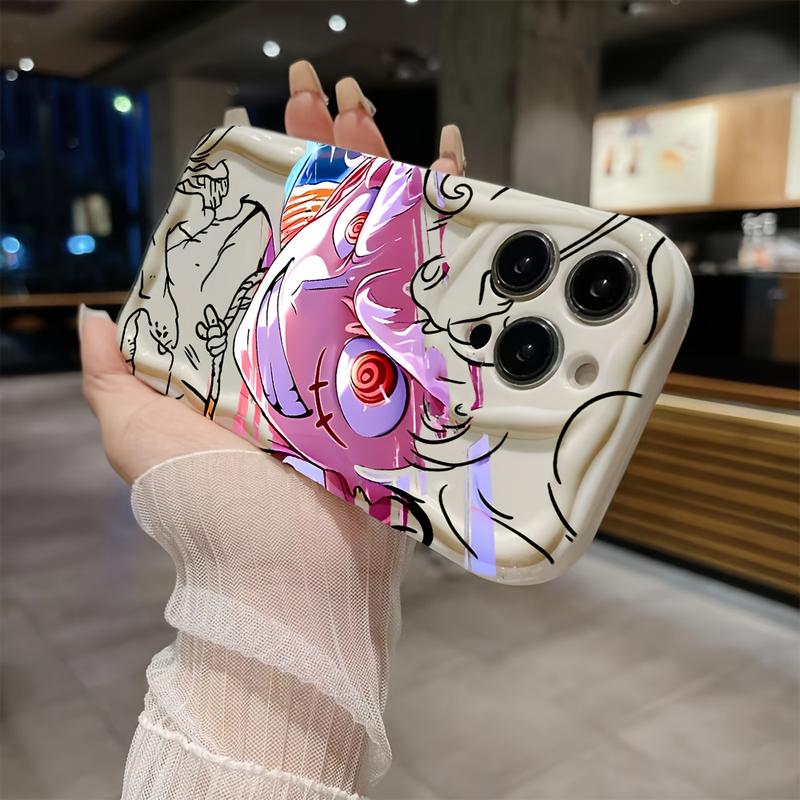 Phone case: Stylish Anime One- Straw Hat Boy Design Phone Case, Suitable for iPhone 17 Air 16, 15, 14, 13 12 Pro Max - Shockproof Soft TPU Back Cover