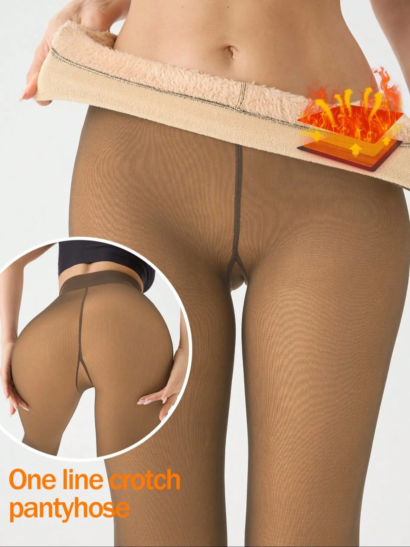 Fleece-Lined High-Waist Tights, 200g Thick Warm Leggings, Multiple Colors, All-Season Wear, Perfect for Cold Weather & Daily Use Fleece-Lined High-Waist Tights, 200g Thick Warm Leggings, Multiple Colors, All-Season Wear, Perfect for Cold Weather & Daily Use