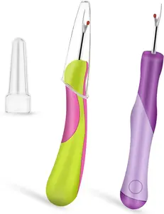 2 Pieces Sewing Seam Rippers, Sewing Thread Removers, Handy Unpicker, Ergonomic Grip, Tool