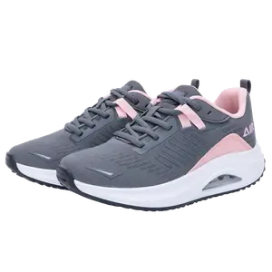 AOV Women's Lightweight Walking Shoes with Arch Support, Casual Breathable Textile Slip-On Tennis Sneakers for All-Day Wear, Trendy Walking Shoes