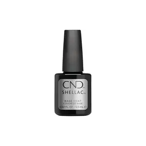 CND Shellac Base Coat 0.42oz - Smooth Application for Flawless Shellac Nail Polish Finish