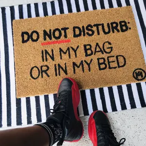 DO NOT DISTURB MAT