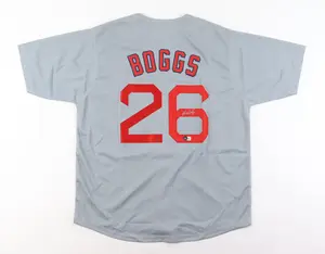Wade Boggs Signed Jersey (Beckett) - Boston Red Sox