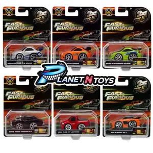 Jada 1:43 Fast and Furious Small Blocks 25th Years Assorted Diecast Cars