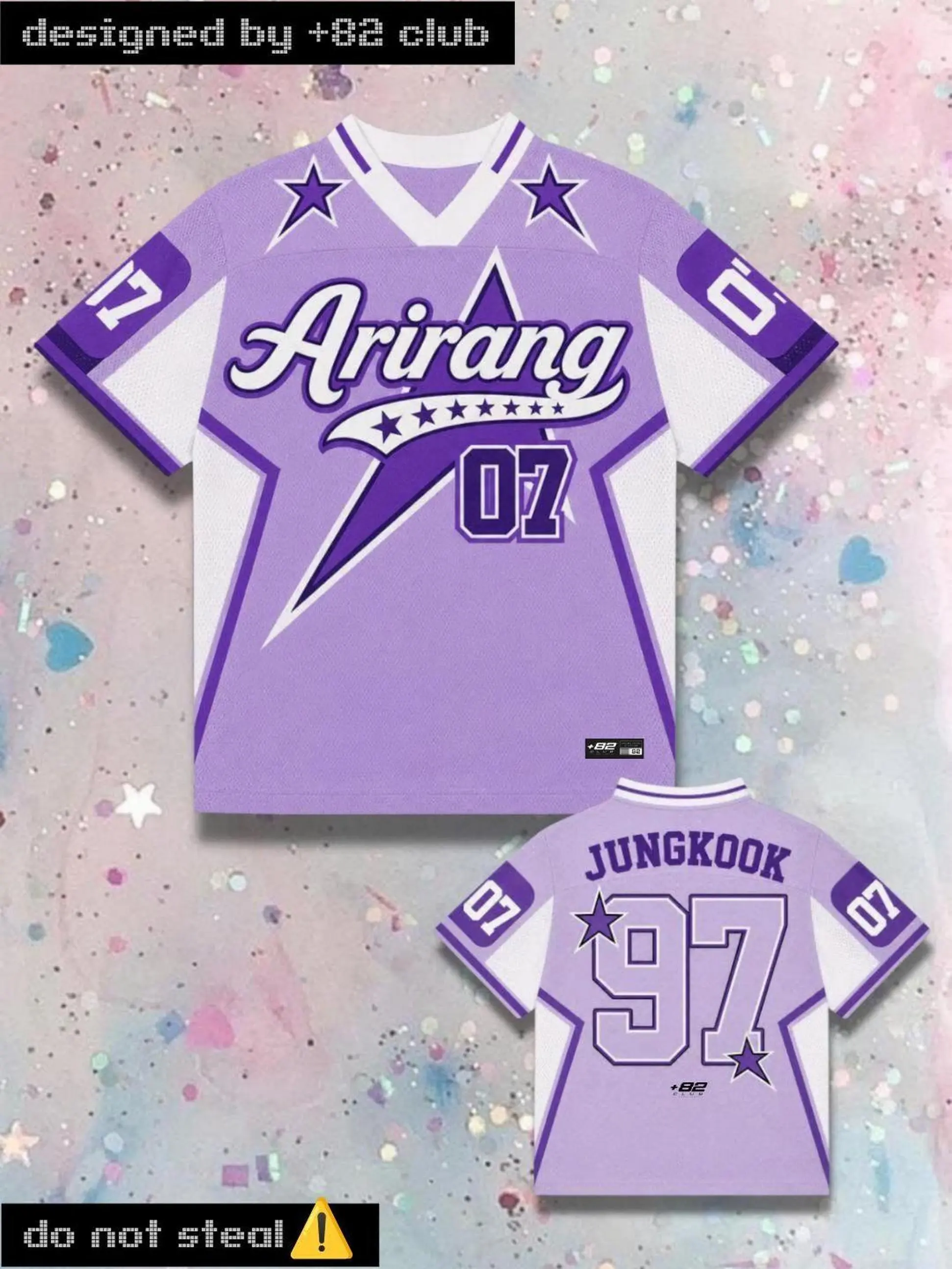 Purple Star Graphic Football Jersey, Y2K Pop Concert Outfit, Retro Music Streetwear Shirt, Personalized Fan Gift