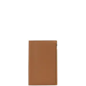 Pre-owned HERMÈS Calfskin Small Leather Goods Hermes EA Zip PM Swift Notebook Cover
